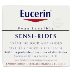 Crème jour anti-rides Sensi-rides peaux sèches 50ml