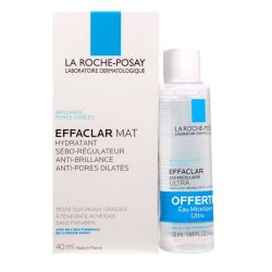 Effaclar mat 40ml & eau micellaire offerte 50ml