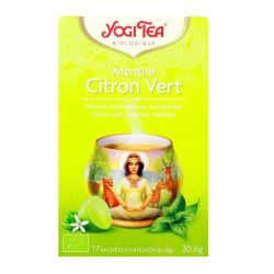 17 Sachets d'infusion menthe citron vert