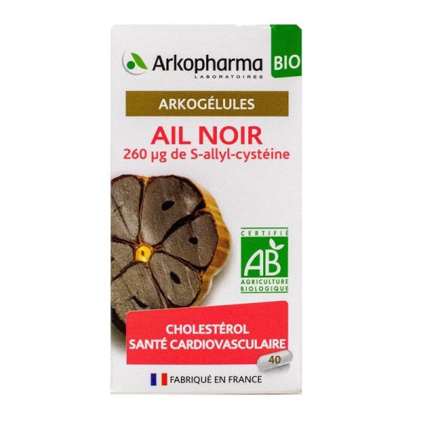 Arkogélules ail noir bio 260 µg S-allyl-cystéine 40 gélules