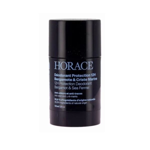 Horace déodorant stick 12H bergamote & criste marine 50 ml