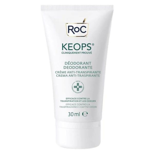 Roc Keops déodorant crème anti-transpirante 30ml