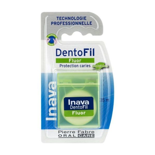 Inava Dentofil Fluor - fil dentaire fluoré 35 mètres