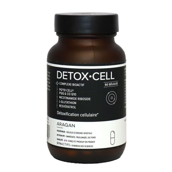 Detox Cell complexe bioactif 50 gélules