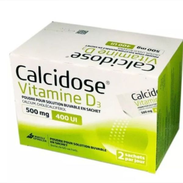 Calcidose Vit D Pdr Or B/60Sach Do