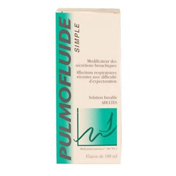 Pulmofluide simple solution buvable 180ml