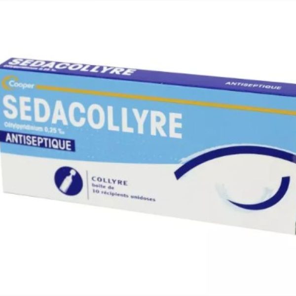 Sedacollyre 0.25 Col  10 Unid