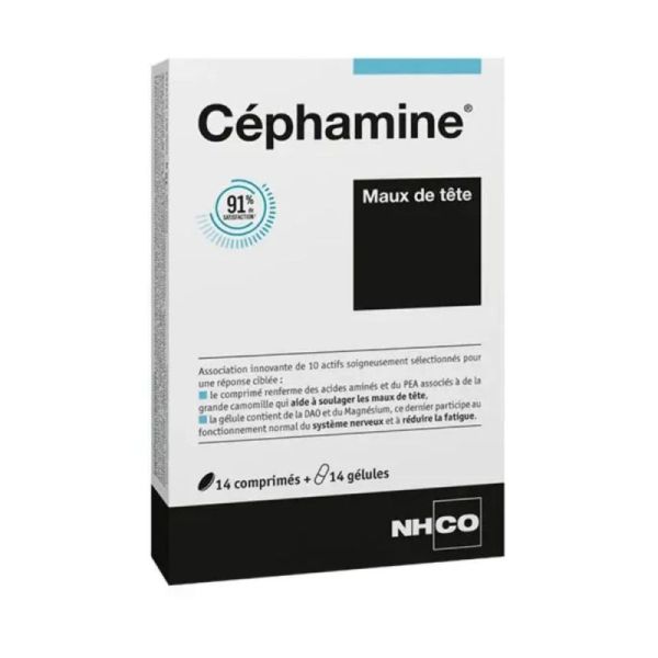 Céphamine maux de tête 14 comprimés 14 gélules