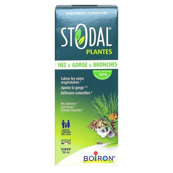 Stodal plantes nez gorge bronches 150ml