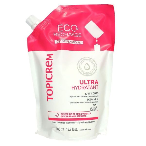 Ultra-hydratant lait corps éco-recharge 500ml