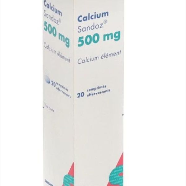 Calcium Sandoz F 500Mg Cpr Eff T/2