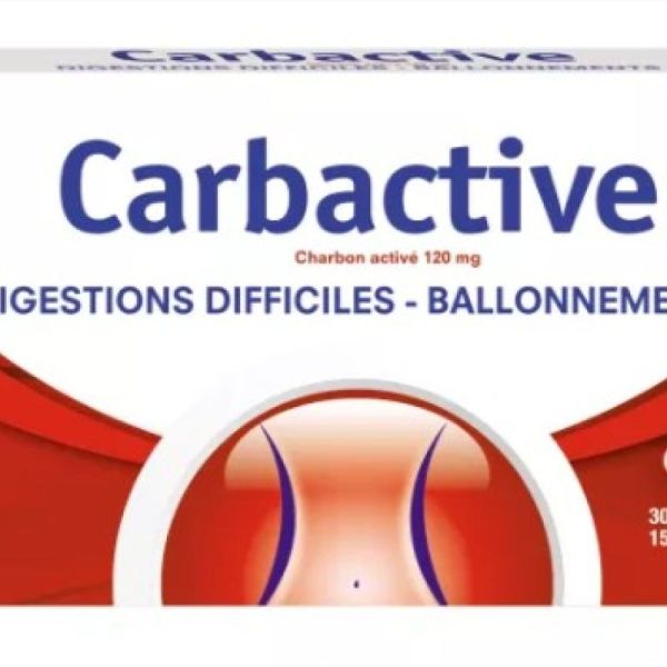 Carbactive 120Mg Gelule 30
