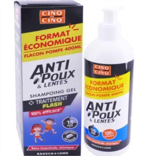Cinq/Cinq Sh Natura A/Poux400Ml