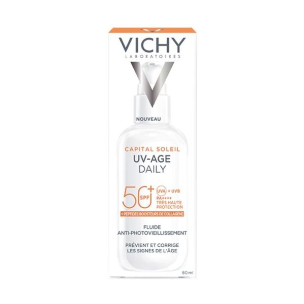 Capital Soleil UV-Age Daily fluide anti-photovieillissement SPF50+ 80ml