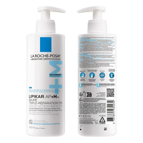 Lipikar Baume AP+ Max 400 ml