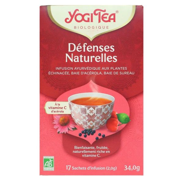 Défenses naturelles infusion ayurvédique 17 sachets