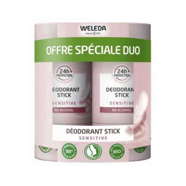 Déodorant Sensitive Lot de 2 x 50 g