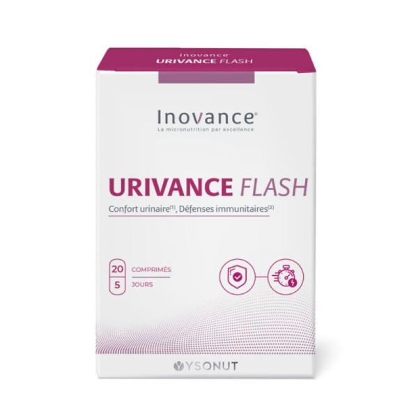 Inovance Urivance flash x 20 comprimés