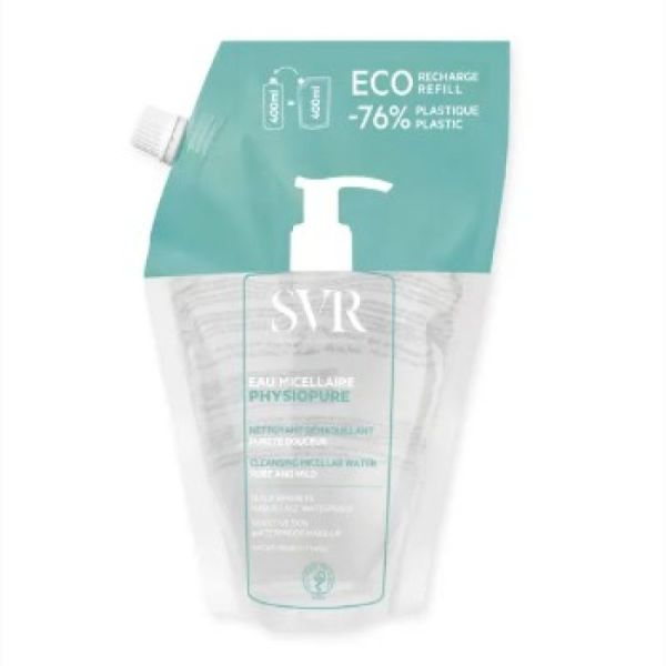 SVR Physiopure Eau Micellaire Éco-Recharge 400 ml