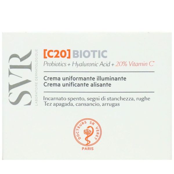 C20 Biotic creme uniformisante lissante 50ml