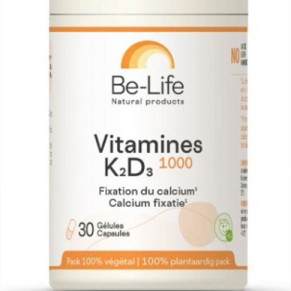 Be-Life Vitamines K2-D3 1000 30 Gel