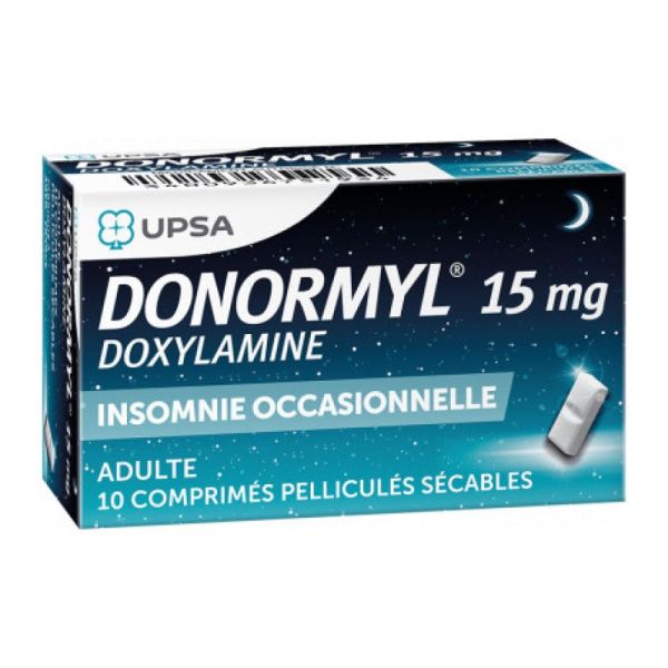 Donormyl 10 comprimés sécables 15mg