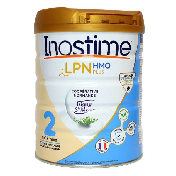Lait infantile LPN HMO 6-12 mois 2ème âge 800g