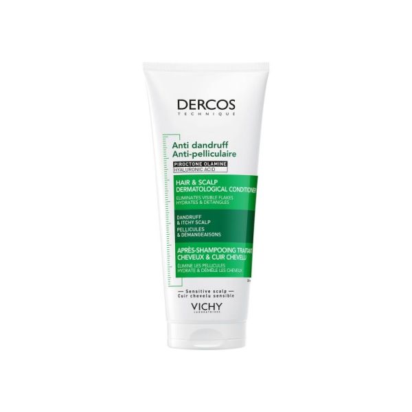 Anti-pelliculaire après-shampoing traitant pellicules et démangeaisons cheveux gras 200ml