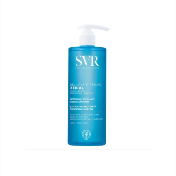 SVR Xérial Gel Lavant Peeling 400 ml