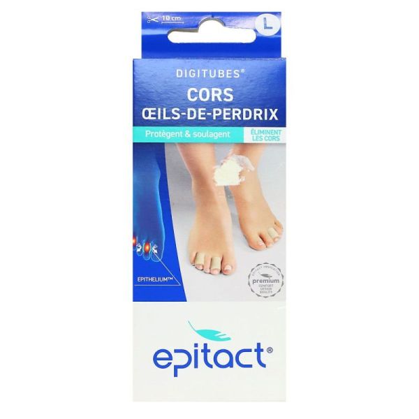 Cors œils-de-perdrix taille L 1 digitube 10cm