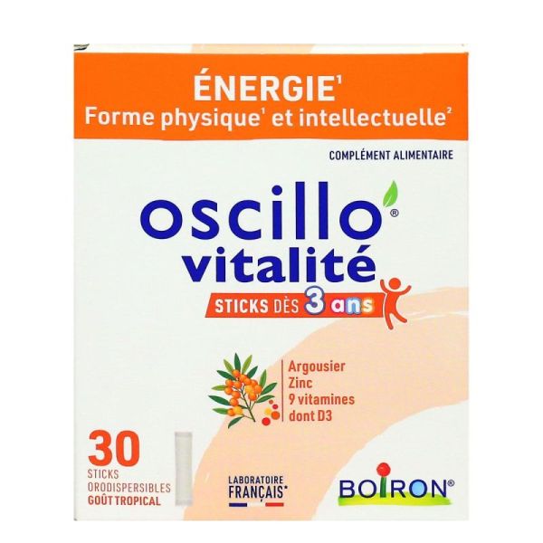 Oscillo vitalité dès 3 ans 30 sticks
