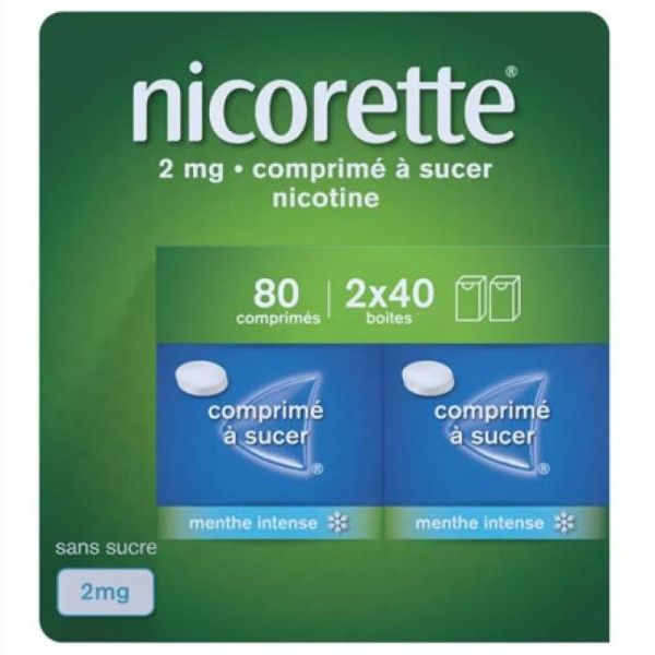 Nicorette 2Mg Cpr Sucer Bt80