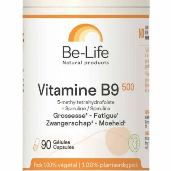 Be-Life Vitamine B9 500 90 Gel