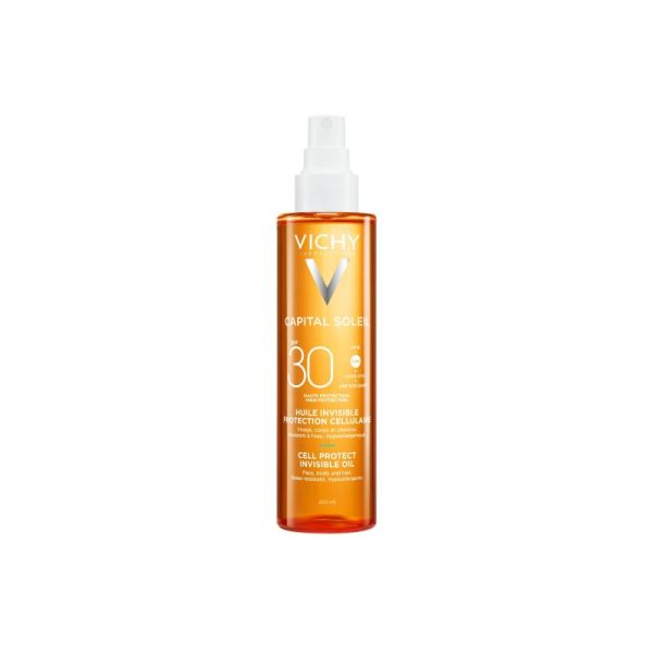 Capital Soleil huile invisible protection cellulaire SPF30 200ml