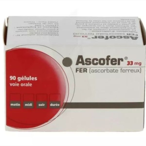 Ascofer 33Mg Gelu Fl90
