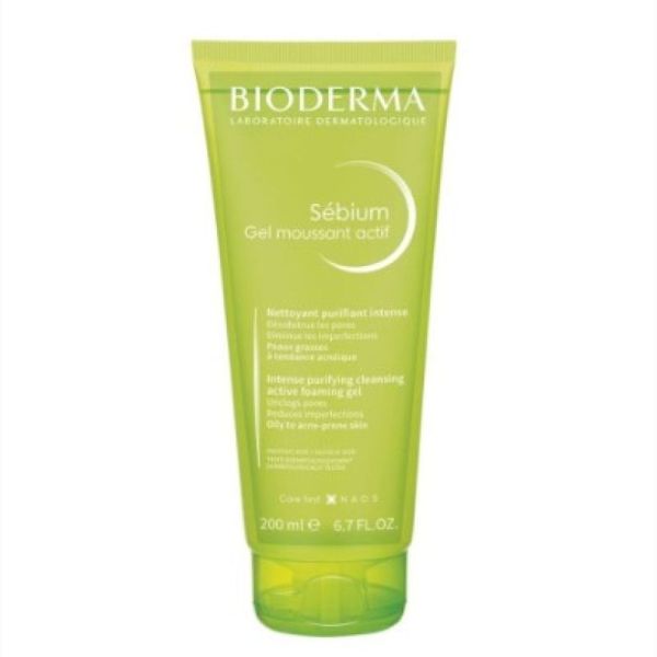 BIODERMA Sébium Gel Moussant Actif 200 ml