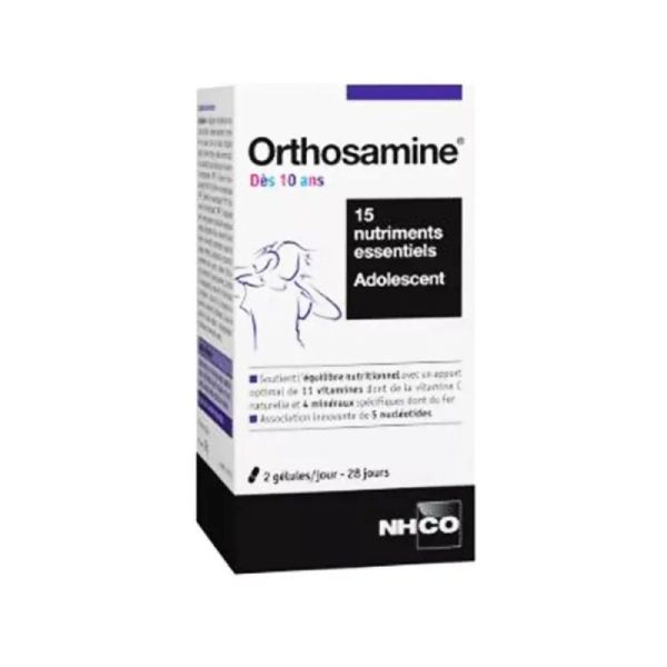 Orthosamine Dès 10 ans 56 gélules