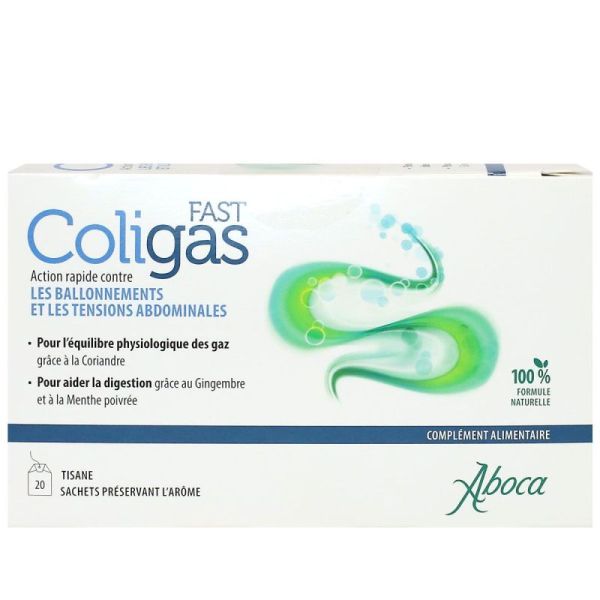 Coligas Fast tisane 20 sachets