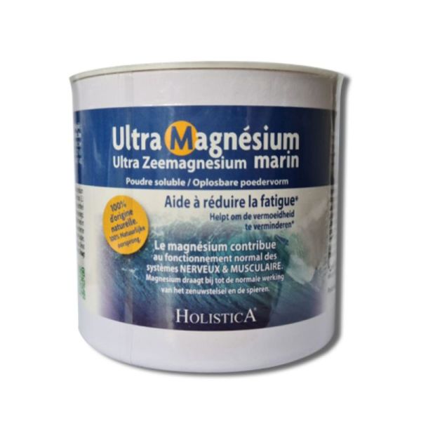Holistica ultra magnésium marin poudre soluble 150 g