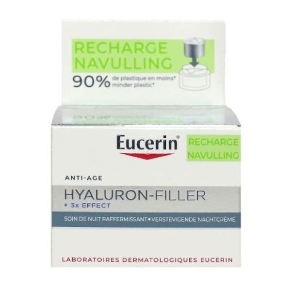 Eucerin Hyaluron-Filler + 3x Effect Nuit Recharge 50 ml