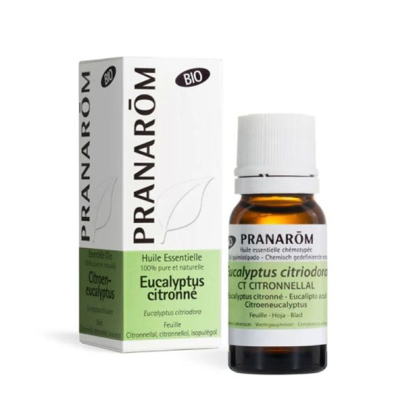 Pranarôm huile essentielle Eucalyptus Citronné bio 30ml