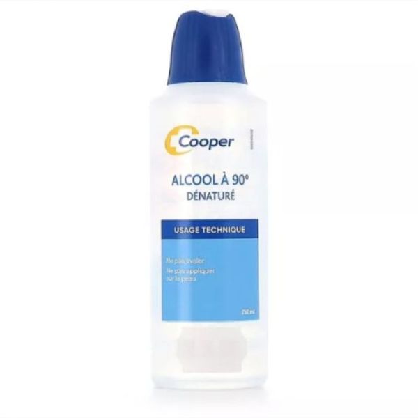 Alcool 90C Denature Coop 250Ml
