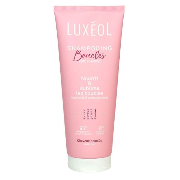 Shampooing boucles 2C à 3C cheveux bouclés 200ml