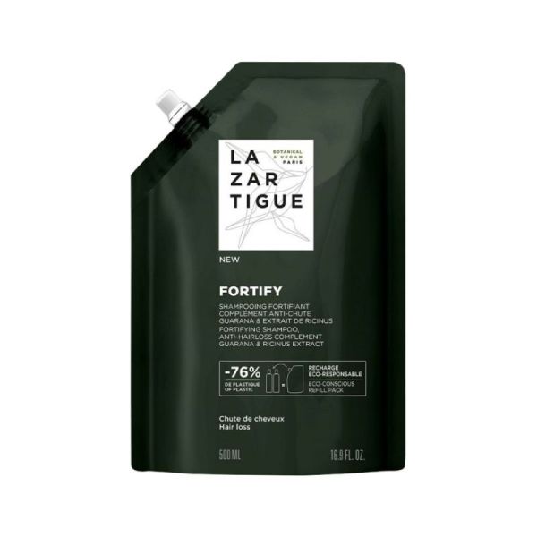 Fortify Shampooing Fortifiant anti-chute écorecharge 500 ml