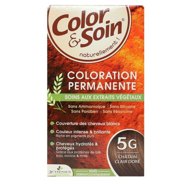 Color & Soin coloration permanente 5G châtain clair doré