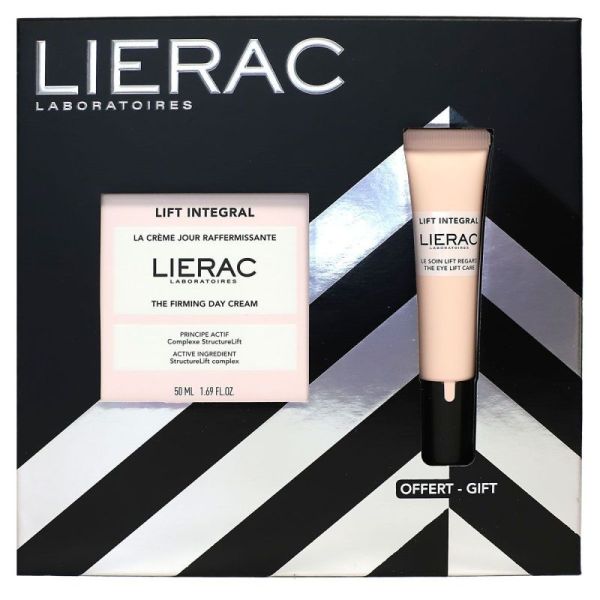 Coffret Lift Integral creme jour raffermissante 50ml + soin Lift Regard 15ml offert