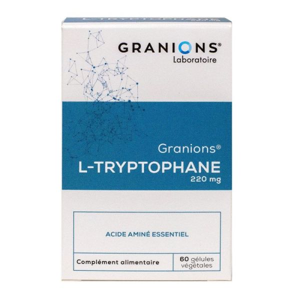 L-tryptophane 220mg 60 gélules végétale