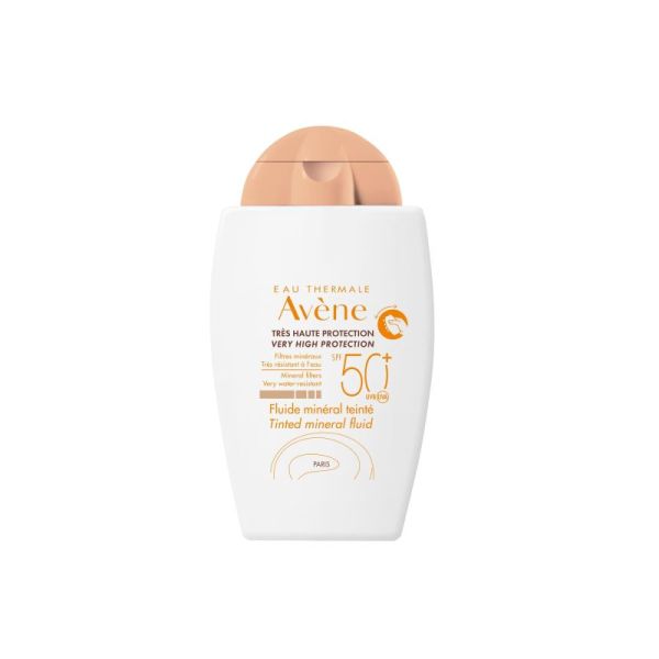 Fluide minéral teinté SPF 50+
