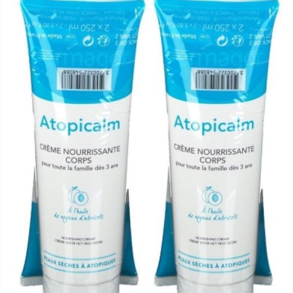 Atopicalm Cr Nour Corps 250Mlx2