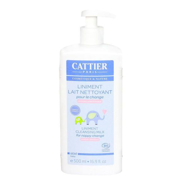 Bébé liniment lait nettoyant 500ml